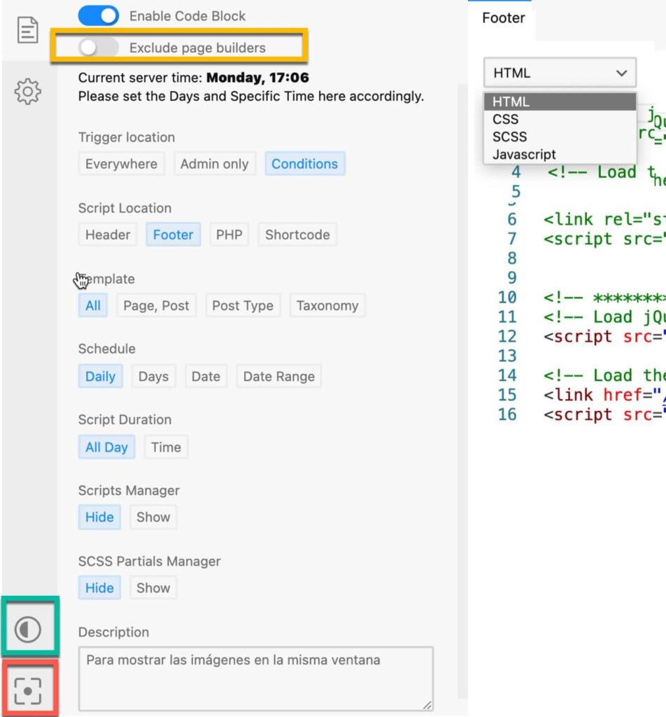 scripts organizer editando