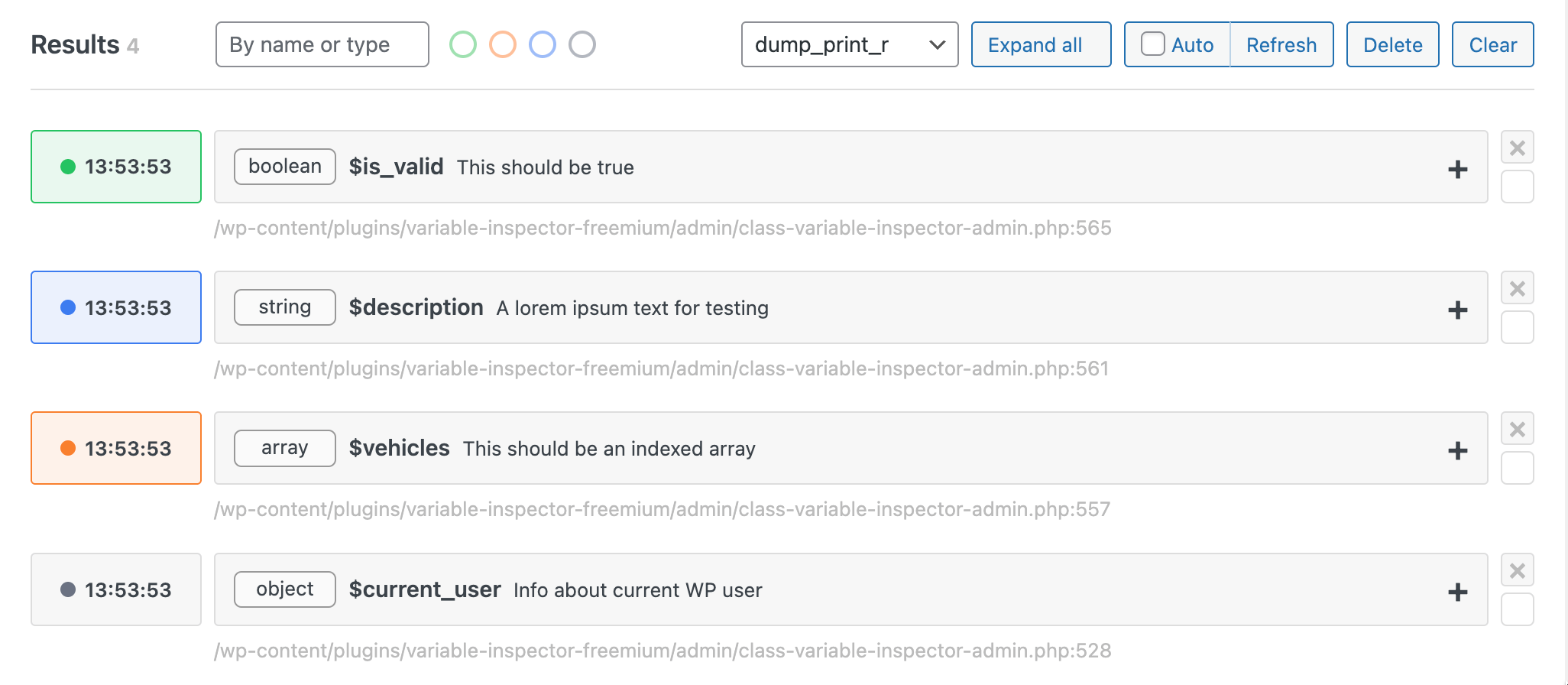 Variable Inspector